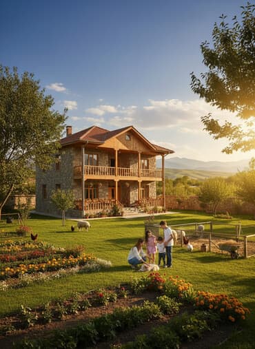 bakixanovda kiraye ev: 120 kv. m, 4 otaqlı — 1