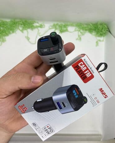 M25 Car mP3 player+Adapter endirim 30Yox 19Azn. Funksiyaları 4N1