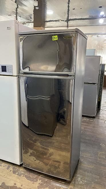 lg soyuducu: 2 qapılı Cinar Soyuducu Satılır, rəng - Gümüşü — 1