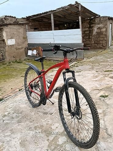 İncəsənət və kolleksiyalar: Dağ/şosse tipli velosiped - Rəng: qırmızı (qara komponentlərlə) - — 2
