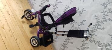 руль для велосипеда: İşlənmiş Üç təkərli Uşaq velosipedi 16", sürətlərin sayı: 1, Ünvandan götürmə — 1