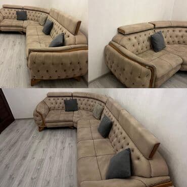 Mətbəx mebeli: Künc divan, İşlənmiş, Açılmayan, Bazasız, Çatdırılma yoxdur — 1