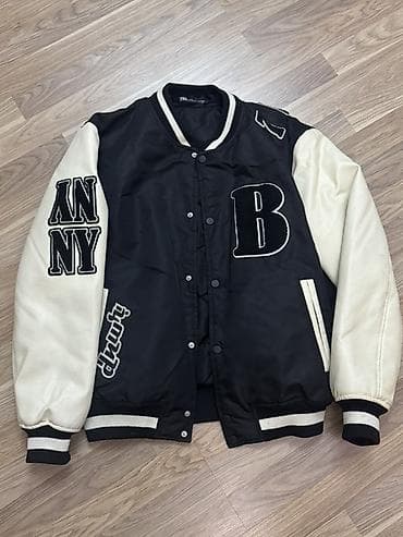 Пиджаки: Zara Unisex kollecsiya üslubunda varsity/bomber gödəkçə 180 manata — 2