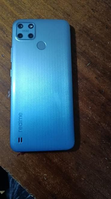 telefon a51: Realme C25Y, rəng - Mavi, Barmaq izi — 1