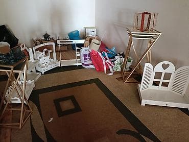 portre: Dekorativ tədbir aksesuarları dəsti - Qızılı rəngli metal stendlər — 3