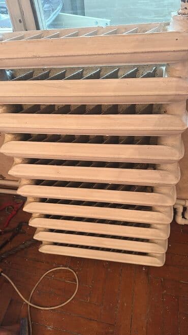 батарея чугунная 7 секций: Б/у Секционный Радиатор Чугун, Самовывоз, Без гарантии, Нет кредита — 1