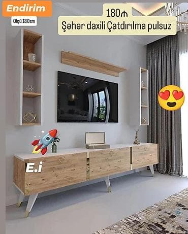 Düz TV altlığı, Polkalı