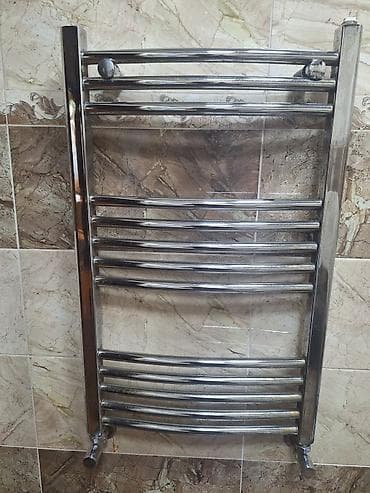 Təmir və tikinti: Paslanmayan poladdan (xrom örtüklü) hamam üçün dəsmal — 1