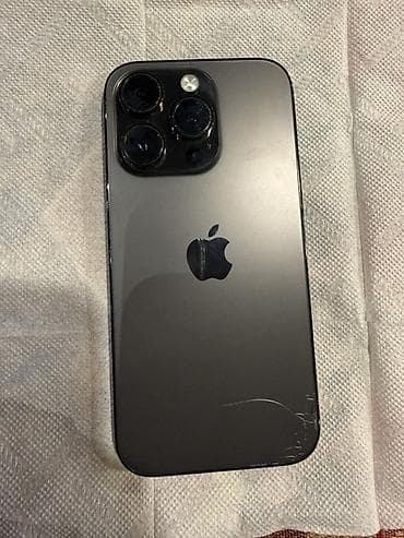 IPhone 14 Pro, 256 GB, Black Titanium, Face ID