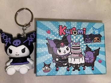 Бижутерия: Kuromi açarlıq fiquru + qutusu 5 m brelok - Brend/obraz: Sanrio – — 1