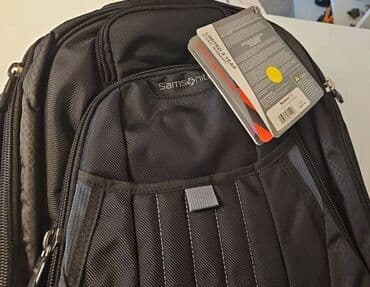 çamta: Samsonite Tectonic 2 - 17" Noutbuk üçün bel çantası Qara/Boz Balistik — 7