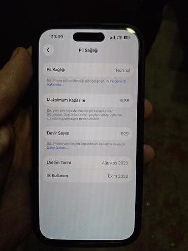 telefon kabro: IPhone 15 Pro, 128 GB, Qara, Face ID — 3