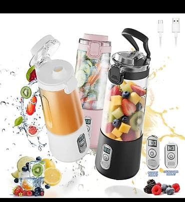 Blenderlər: USB ile doldurulan mini blender – şirə, smuzi və kokteyl üçün - Güclü — 1