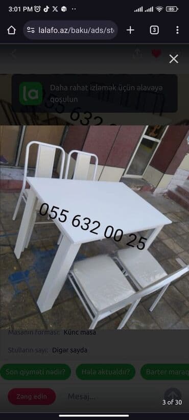 bağça üçün: Yeni, Müdir üçün, Kvadrat masa — 10