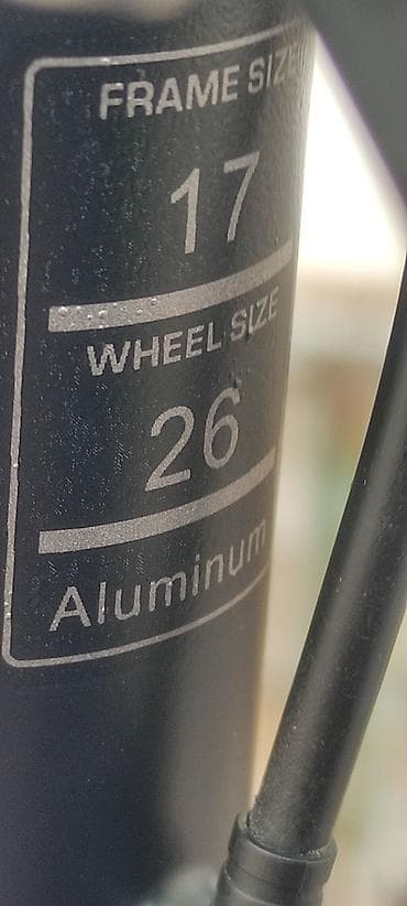 velosiped 21: Isma Bizon 26 inch Əyləc sistemi:Mexaniki disk Sürət- 21 3x7 — 8