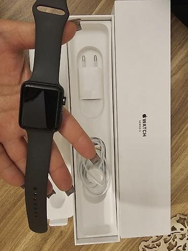 Elektronika: Apple Watch Series 3 – 42 mm, Space Gray (alüminium korpus) — 4