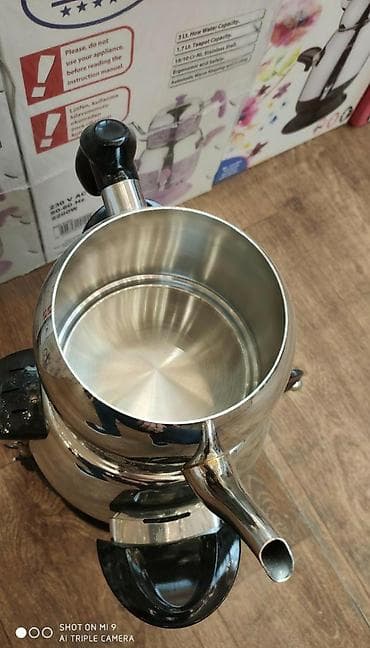 Samovarlar: Samovar elektrik samovar Özkent Turk istehsali 3 litr tutumlu su 1,7 — 4