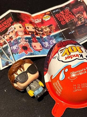 Funko x Netflix “Stranger Things” kolleksiyasından Kinder Joy oyuncağı