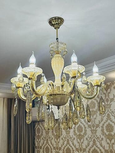 Çılçıraq, 8 lampa, Metal