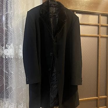 malamerka nədir: Marco Marzotti kişi palto - Rəng: qara - Dizayn: klassik düz kəsim, 3 — 3