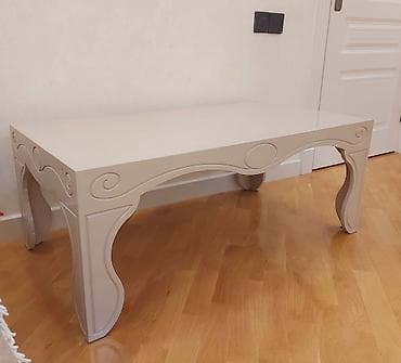 Jurnal masası, Açılmayan, Taxta, Dördbucaq masa