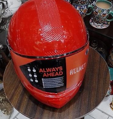 cg motor: Motosiklet dəbilqəsi – tam üzlü, qırmızı rəng 35-azn Ünvan Q Qarayev — 2