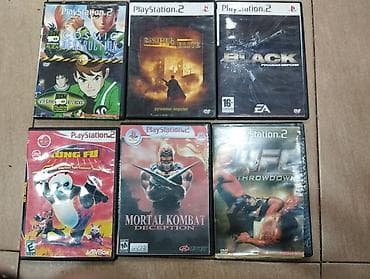 sony ps2: Playstation2 diskler oyun diski ps2 az işlənmiş hamsı işlək vəzyətdədi — 7
