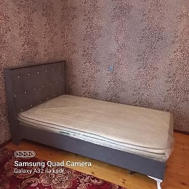 Təknəfərlik çarpayı, Matras ilə, Siyirməsiz