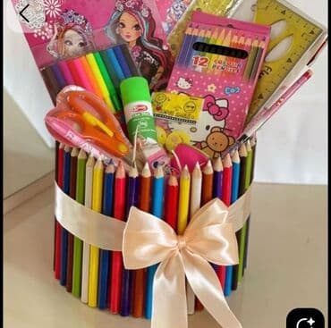 süd sağan aparat: Məktəb ləvazimatları dəsti, məktəbli üçün hər cür materialı özündə — 1