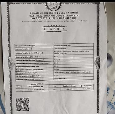 gence gunluk ev: Satilir kupcali texpasportlu obyekt Bakixanov Muxtar Feteliyev — 3
