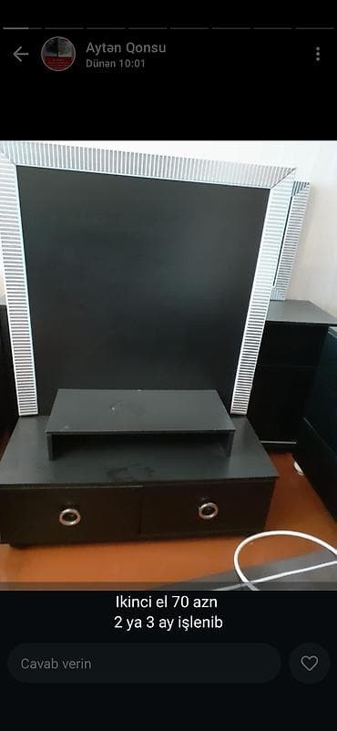 Düz TV altlığı, Polkalı, Laminat lalafo.az -da Düz TV altlığı, Polkalı, Laminat