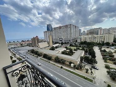 emircanda ev satisi: Dəniz mənzərəli geniş mənzil - Açıq balkonlu, şəhər və dəniz — 2