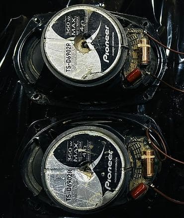 philips genie sport: Pioneer MVH-S125UI avtomobil maqnitolası, 1 cüt 360w yevro kalonkalar — 6