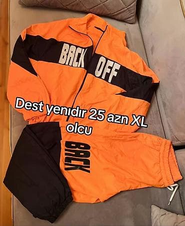 idman qidaları: İdman dəsti, XL, rəng - Narıncı — 1