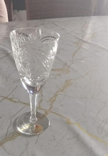 Qədəhlər, rəng - Ağ, Xrustal, 1 əd lalafo.az -da Qədəhlər, rəng - Ağ, Xrustal, 1 əd