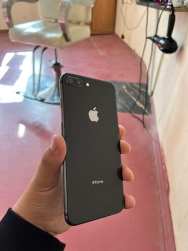 iphone 8 plus kontakt home: IPhone 8 Plus, Qara, Barmaq izi — 1