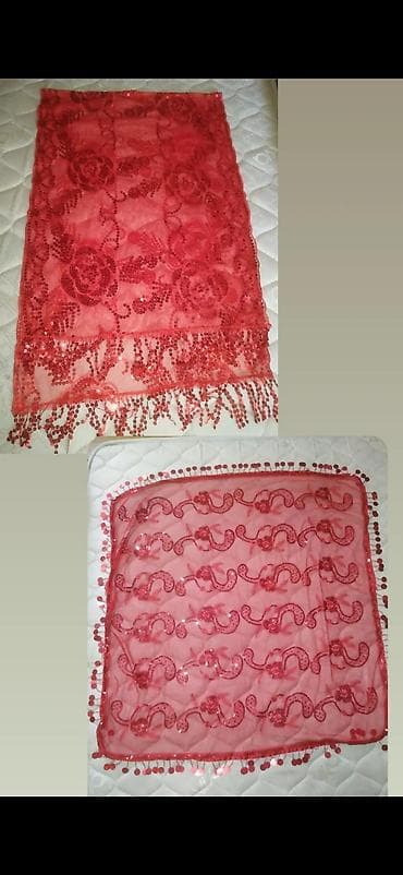 vitamin e kapsul: Qırmızı şal dəsti birlikde 12man. inşaatcilar - Dəst: 2 ədəd şal 1) — 5