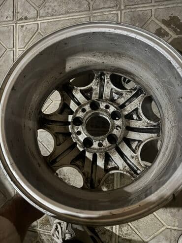 покрышки в баку цены: Б/у Диск Mercedes-Benz R 15, 5 Болтов — 3