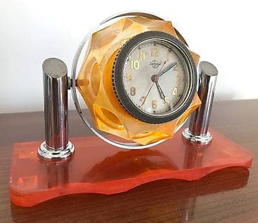 duvar saat: 100 % Orjinal Kəhraba Saat Çelyabinskiy. Təmiz Yantar daşıdı. Antik — 2