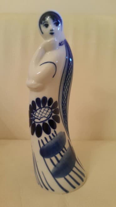 qara qarayev tibb kurslari: Heykəlcik, 1960 il, Farfor, SSRİ, Ünvandan götürmə — 2