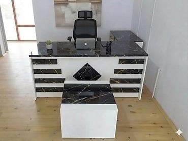 müdir masası: Yeni, Müdir üçün, Künc masa — 1