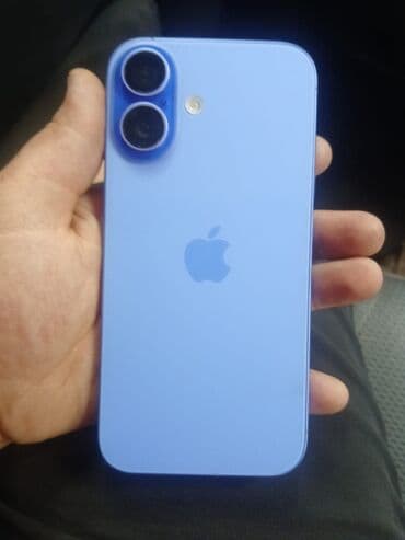 işlənmiş kamera: IPhone 16, 128 GB, Mavi — 1