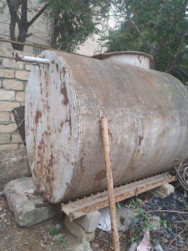 бойлер на 200 литров: Metall yanacaq/su çəni - Material: qalın divarlı polad - Forma — 5