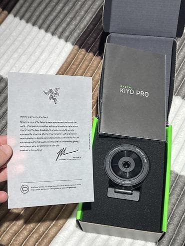 gopro hero 10: Razer Kiyo Pro veb-kamera Xüsusiyyətlər: - USB qoşulma - Yüksək — 3