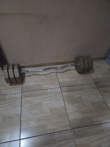 Ev üçün fitnes dəstləri Tərkib: - Tənzimlənən trenajor skamyası: arxa — 2
