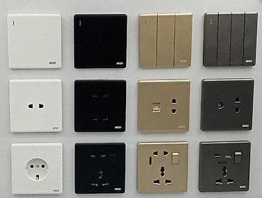 tek yatag: Razetka + vkulcatel modelleri Məhsul haqqında: - Divar açarları və — 5