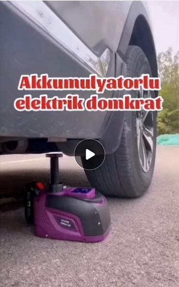 Aksesuarlar və tüninq: Akkumulyatorlu elektrik domkrat - Avtomobili tez və rahat qaldırmaq — 1