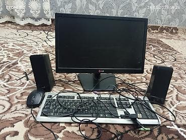 ucuz kalonkalar: Kompyuter aksesuarları dəsti - Monitor: LG, təxminən 19–22 düym, LED — 1