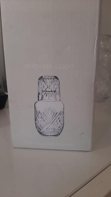 MADAME COCO 2 parça şüşə dəst – karaf və stəkan - Brend: Madame Coco — 4