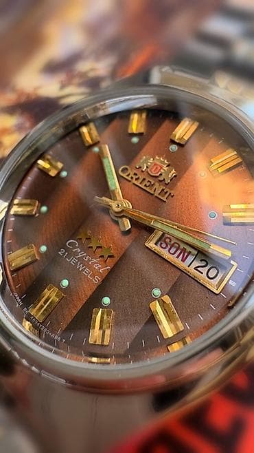 sensor saatlar: Orient “Crystal” 3 Ulduz avtomatik qol saatı - Brend/model: Orient — 5